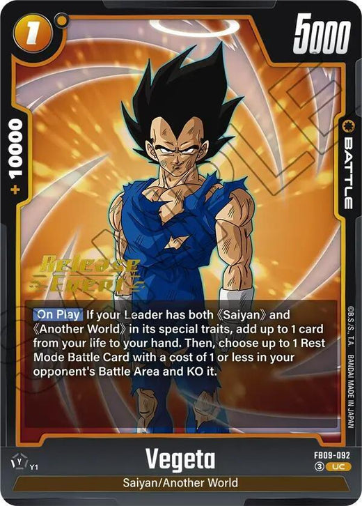 Vegeta FB09-092 UC