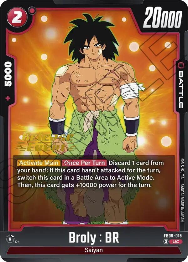 DBS Fusion World: Dual Evolution Release Event Cards Singles