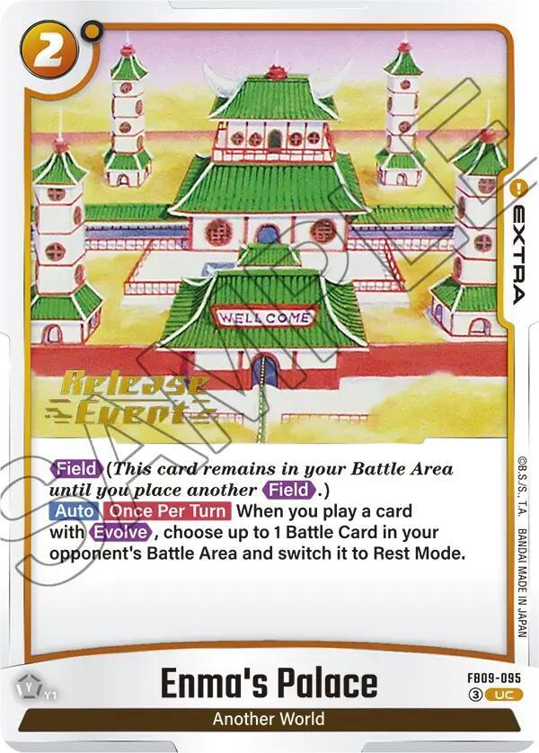 DBS Fusion World: Dual Evolution Release Event Cards Singles