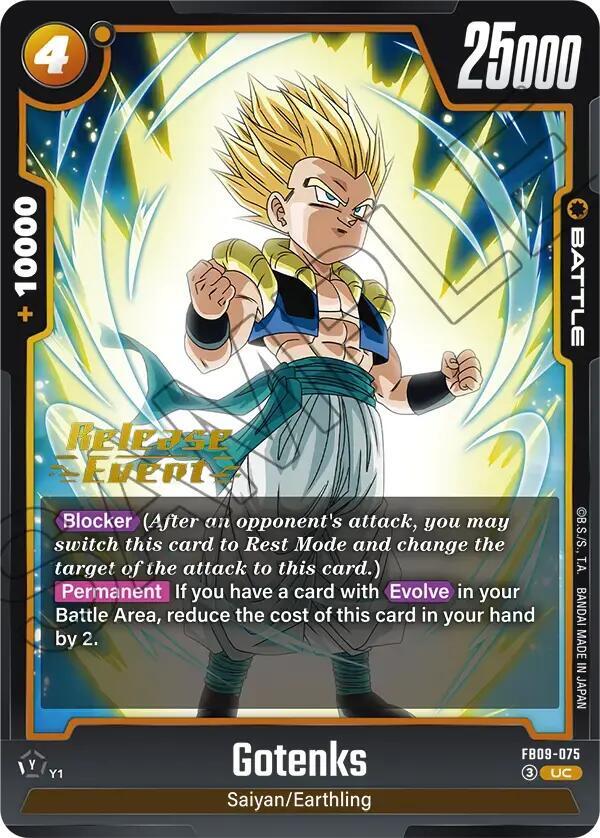 DBS Fusion World: Dual Evolution Release Event Cards Singles