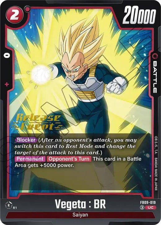 Vegeta : BR FB09-019 UC