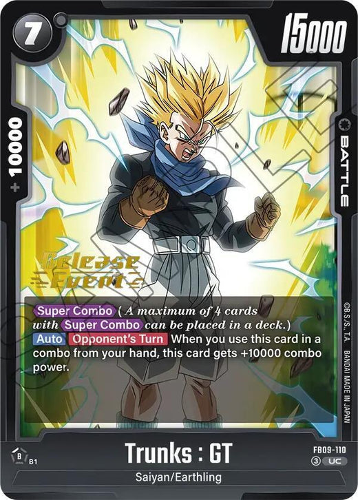 Trunks : GT FB09-110 UC