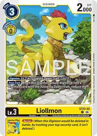 Liollmon | Starter Deck 23: Beatbreak | Common | Normal | #ST23-02 C