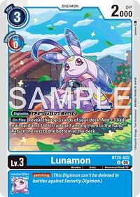 Lunamon | Dual Revolution | Uncommon | Normal | #BT25-022 U