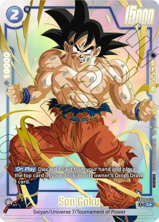 Son Goku - FB09-033 (Paquete Limitado 26-27 OLA1) FB09-033 C Foil