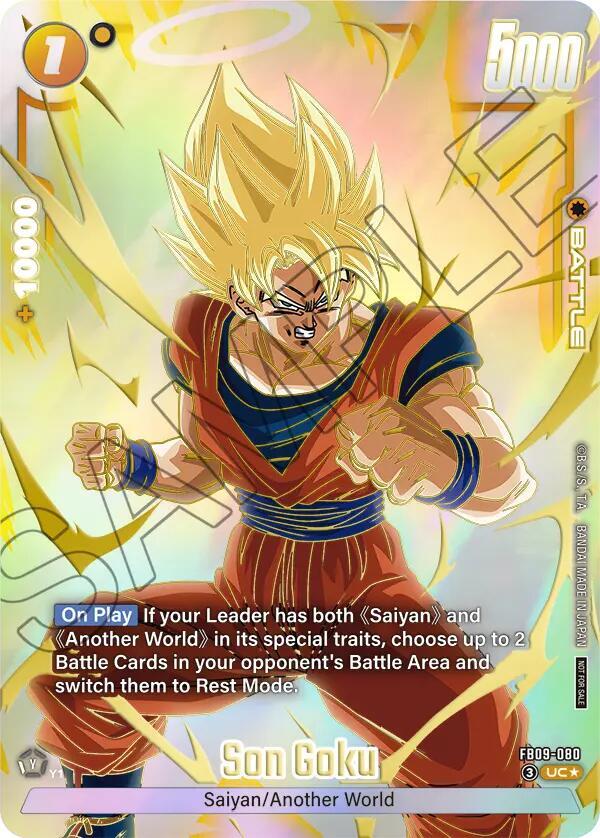 DBS Fusion World: Tournament and Championship Promos Singles 3/4