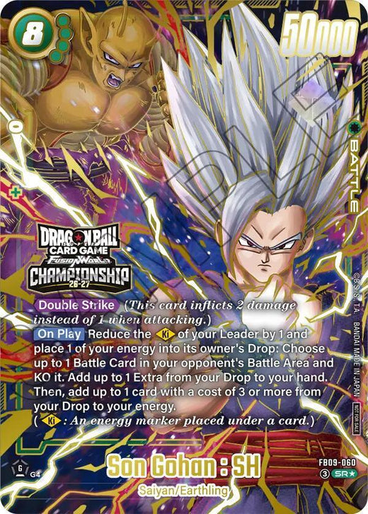 Son Gohan : SH - FB09-060 (Campeonato 26-27) FB09-060 SR Foil