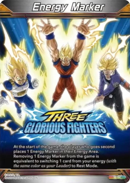 Energy Marker - Three Glorious Fighters (M-54) M-54 Foil