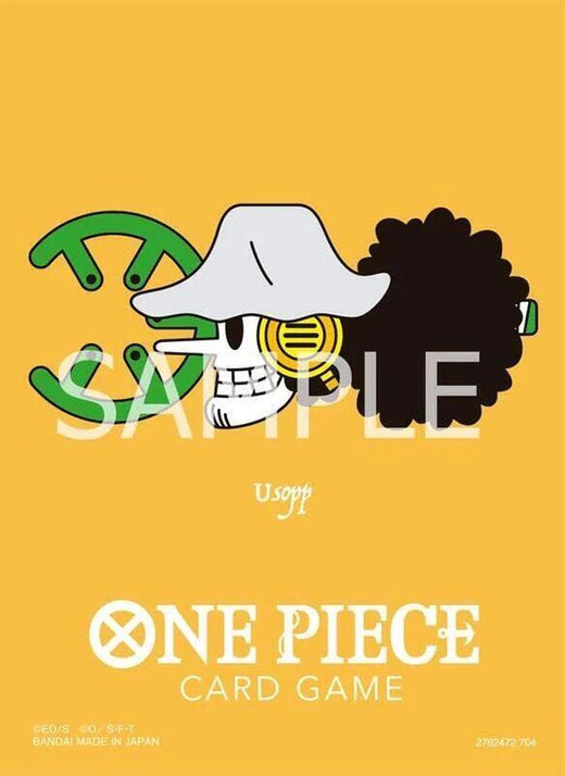 One Piece Card Game Official Sleeves - Premium Usopp (70-Pack)