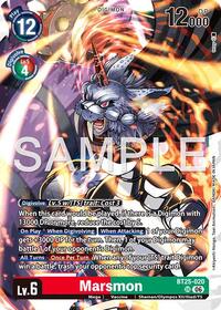 Marsmon | Dual Revolution | Super Rare | Foil | #BT25-020 SR