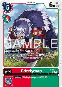 Grizzlymon - BT25-012 | Dual Revolution | Common | Normal | #BT25-012 C