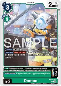 Onmon | Dual Revolution | Uncommon | Normal | #BT25-045 U