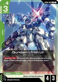 Gundam Lfrith Ur | Phantom Aria | Rare | Holofoil | #GD04-020