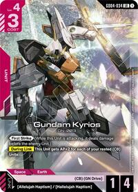 Gundam Kyrios | Phantom Aria | Legend Rare | Holofoil | #GD04-034