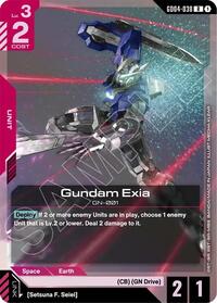 Gundam Exia | Phantom Aria | Rare | Holofoil | #GD04-038