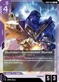 Gundam Airmaster Burst | Phantom Aria | Rare | Holofoil | #GD04-051