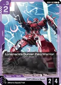 Lunamaria's Gunner Zaku Warrior | Phantom Aria | Common | Normal | #GD04-062