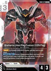 Graham's Union Flag Custom II (GN Flag) | Phantom Aria | Rare | Holofoil | #GD04-071