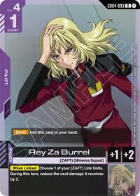 Rey Za Burrel | Phantom Aria | Rare | Holofoil | #GD04-093