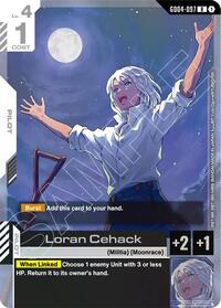 Loran Cehack | Phantom Aria | Rare | Holofoil | #GD04-097