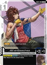 Ali al-Saachez | Phantom Aria | Uncommon | Normal | #GD04-099