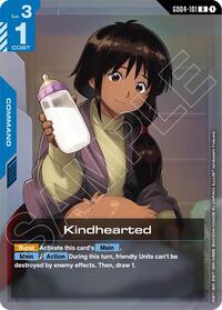 Kindhearted | Phantom Aria | Rare | Holofoil | #GD04-101