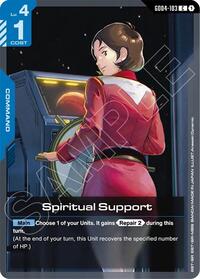 Spiritual Support | Phantom Aria | Common | Normal | #GD04-103