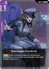 Damage Control | Phantom Aria | Rare | Holofoil | #GD04-113