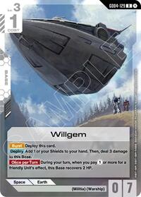 Willgem | Phantom Aria | Rare | Holofoil | #GD04-129