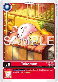 Tokomon | Dual Revolution | Common | Normal | #BT25-001 C