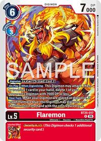 Flaremon | Dual Revolution | Rare | Foil | #BT25-017 R
