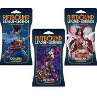 Riftbound: League of Legends Trading Card Game: Origins - Sleeved Booster Pack Art Bundle [Set of 3]