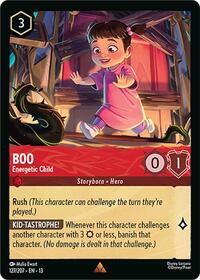 Boo - Energetic Child | Attack of the Vine! | Rare | Cold Foil | #127/207