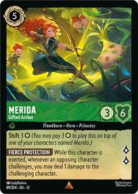 Merida - Gifted Archer 89/204 Rare