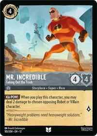 Mr. Incredible - Taking Out the Trash 185/204 Uncommon