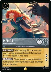 Merida - Formidable Archer | Wilds Unknown | Legendary | Cold Foil | #191/204