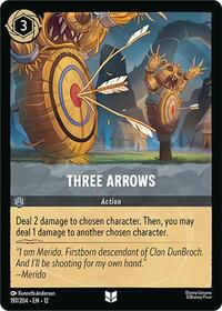 Three Arrows | Wilds Unknown | Uncommon | Normal | #197/204