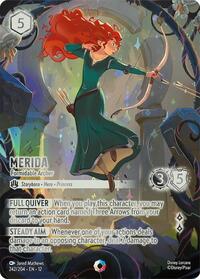 Merida - Formidable Archer (Iconic) | Wilds Unknown | Iconic | Holofoil | #242/204