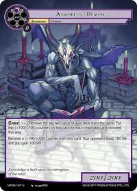 Asmodeus' Demon | Masterpiece Collection 03 "Dimensional Hope" | Normal | Normal | #MP03-107