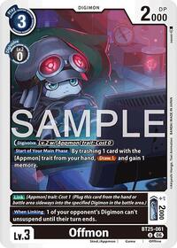 Offmon | Dual Revolution | Uncommon | Normal | #BT25-061 U