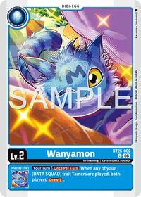 Wanyamon | Dual Revolution | Common | Normal | #BT25-002 C