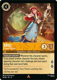 Ariel - Curious Traveler 18/204 Rare