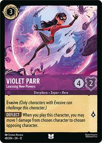 Violet Parr - Learning New Powers 48/204 Uncommon