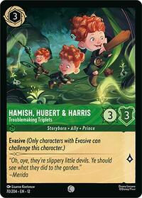 Hamish, Hubert & Harris - Troublemaking Triplets 70/204 Common