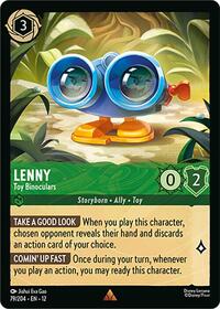 Lenny - Toy Binoculars 79/204 Rare