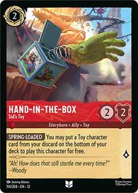 Hand-in-the-Box - Sid's Toy 114/204 Uncommon