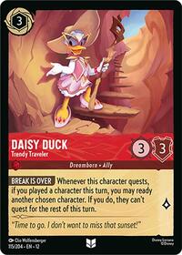 Daisy Duck - Trendy Traveler 115/204 Uncommon