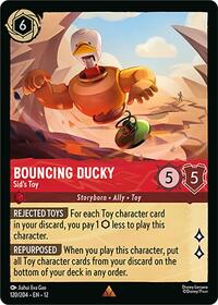 Bouncing Ducky - Sid's Toy 120/204 Rare