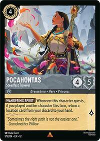 Pocahontas - Steadfast Traveler | Wilds Unknown | Rare | Normal | #171/204