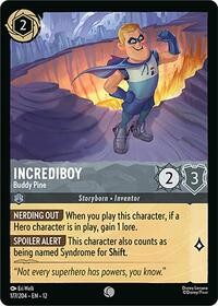 Incrediboy - Buddy Pine | Wilds Unknown | Common | Normal | #177/204